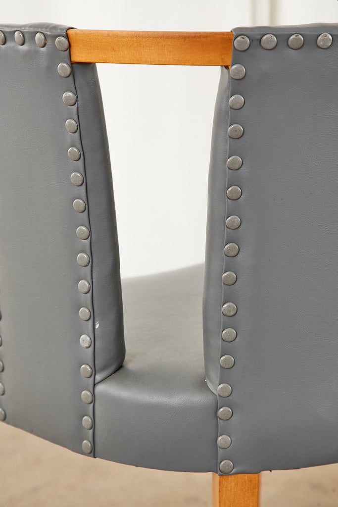 Set of Six Eliel Saarinen Birch Dining Chairs