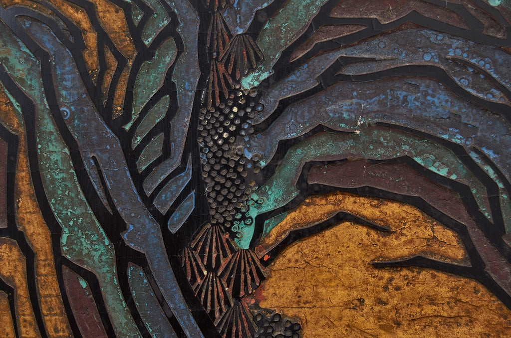 Chinese Export Twelve Panel Coromandel Screen Spring in Han Palace