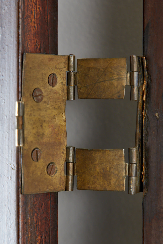 Chinese Qing Four Panel Carved Soapstone Coromandel Screen