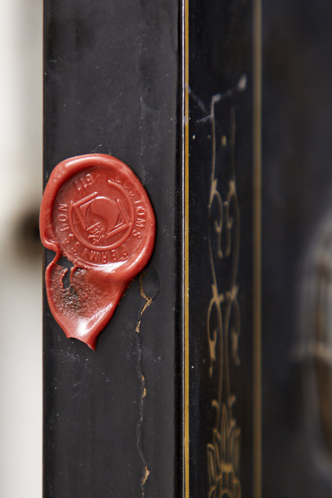 Chinese Export Six Panel Cloisonné Soapstone Coromandel Screen