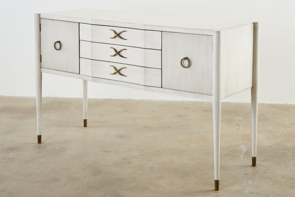 Paul Frankl for Brown-Saltman Lacquered Sideboard Credenza