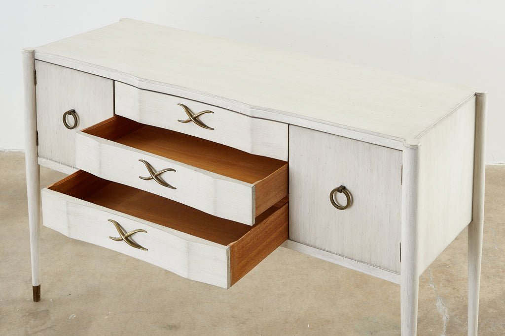 Paul Frankl for Brown-Saltman Lacquered Sideboard Credenza