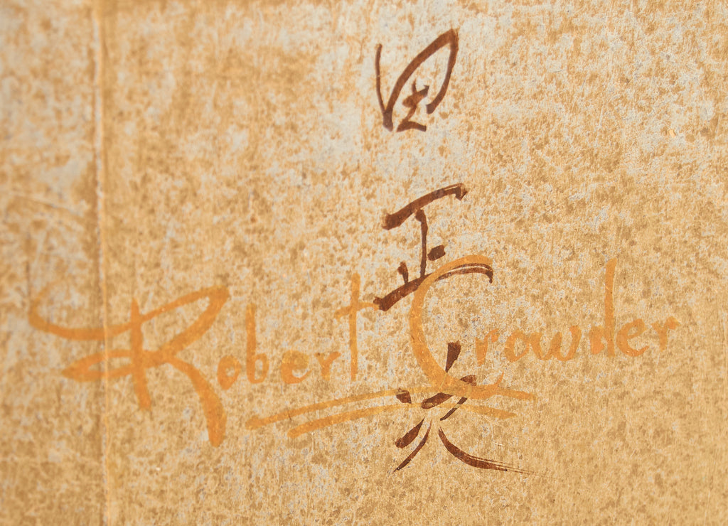 Set of Three Robert Crowder Chinoiserie Landscape Panels