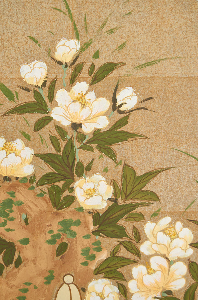 Set of Three Robert Crowder Chinoiserie Landscape Panels