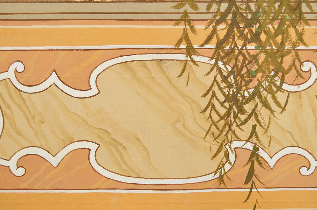 Set of Three Robert Crowder Chinoiserie Landscape Panels