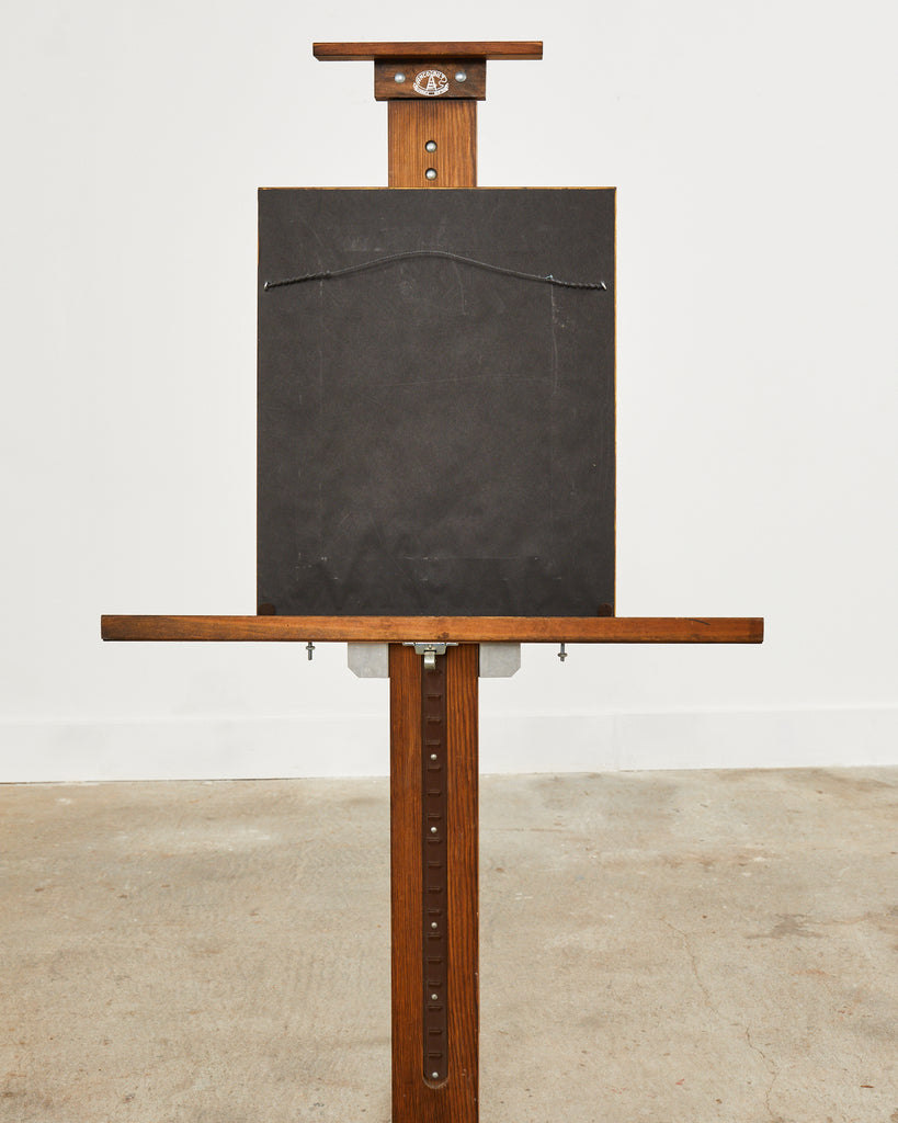 Pascal Cucaro, 1915-2003 Boy Wearing Hat Painting