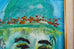 Pascal Cucaro, 1915-2003 Boy Wearing Hat Painting