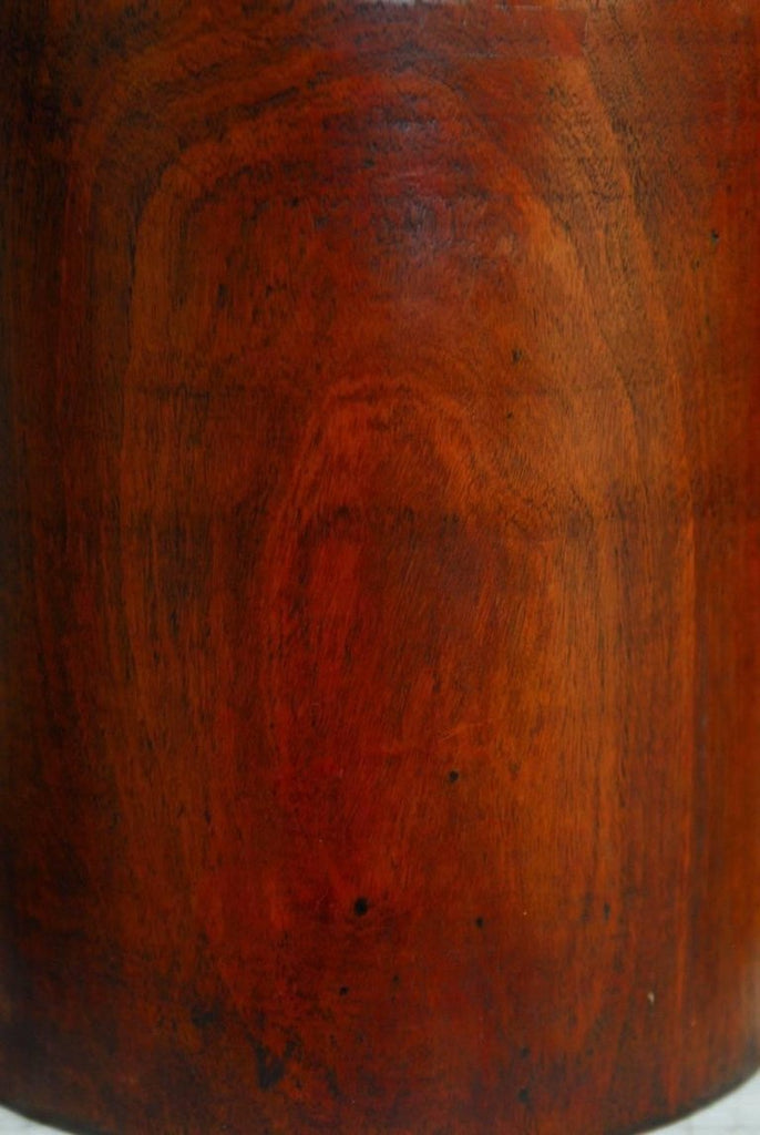 19th Century Monumental Chinese Carved Rosewood Brush Pot