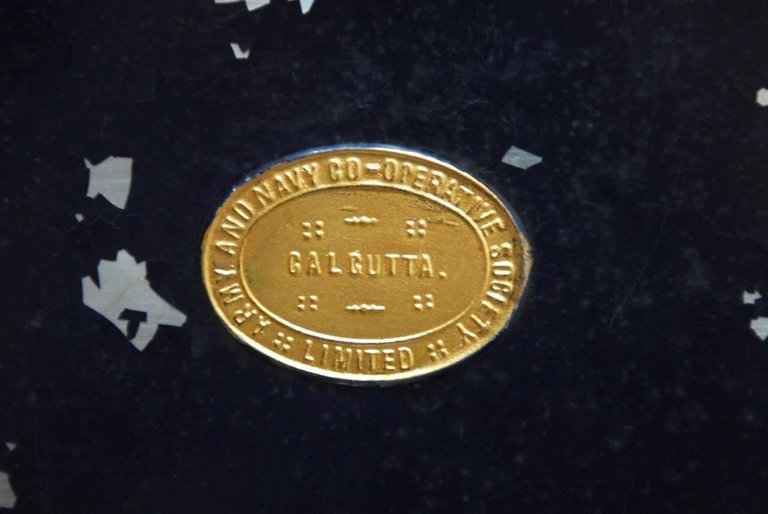 British Colonial Military Officer's Campaign Metal Field Desk