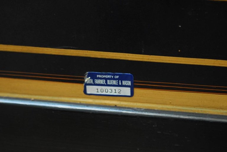 British Colonial Military Officer's Campaign Metal Field Desk