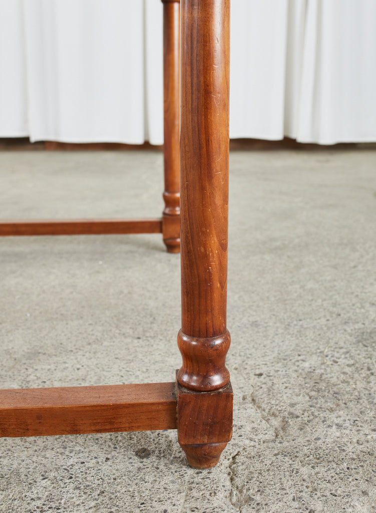 Diminutive Louis Philippe Style Parquetry Writing Table Desk