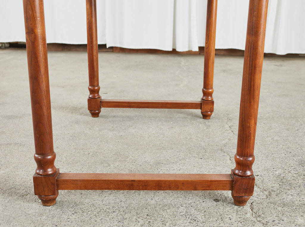 Diminutive Louis Philippe Style Parquetry Writing Table Desk