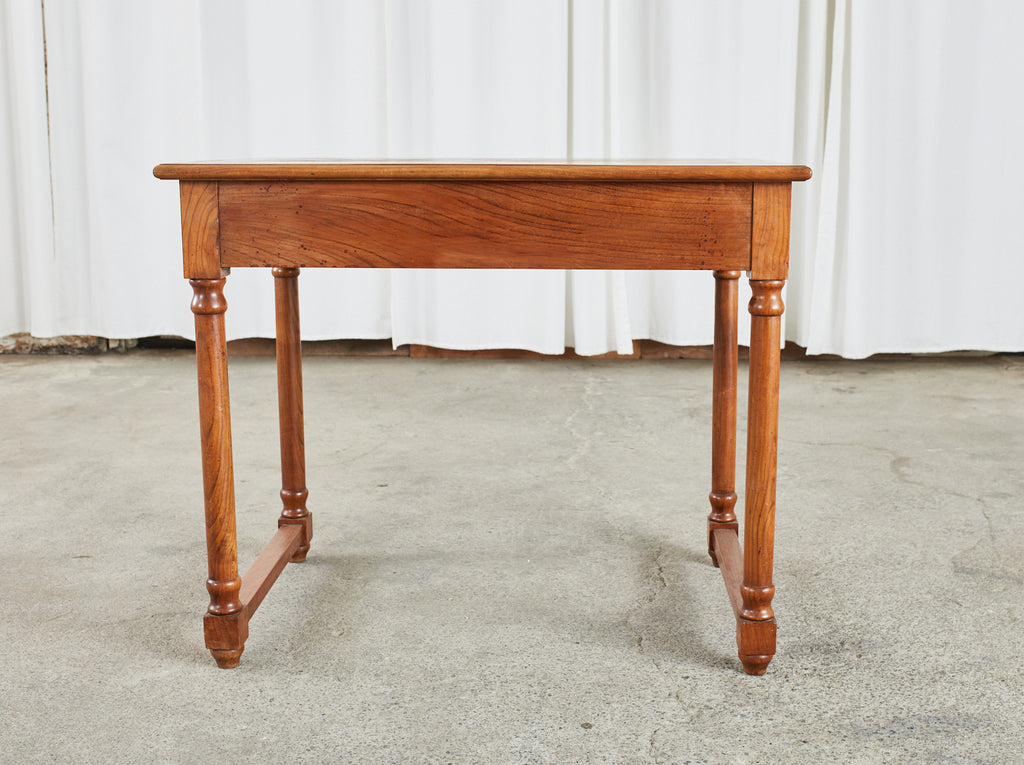 Diminutive Louis Philippe Style Parquetry Writing Table Desk