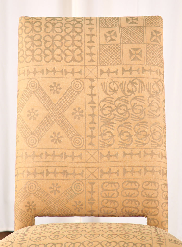 Set of Six John Hutton for Donghia Fortuny Dining Chairs