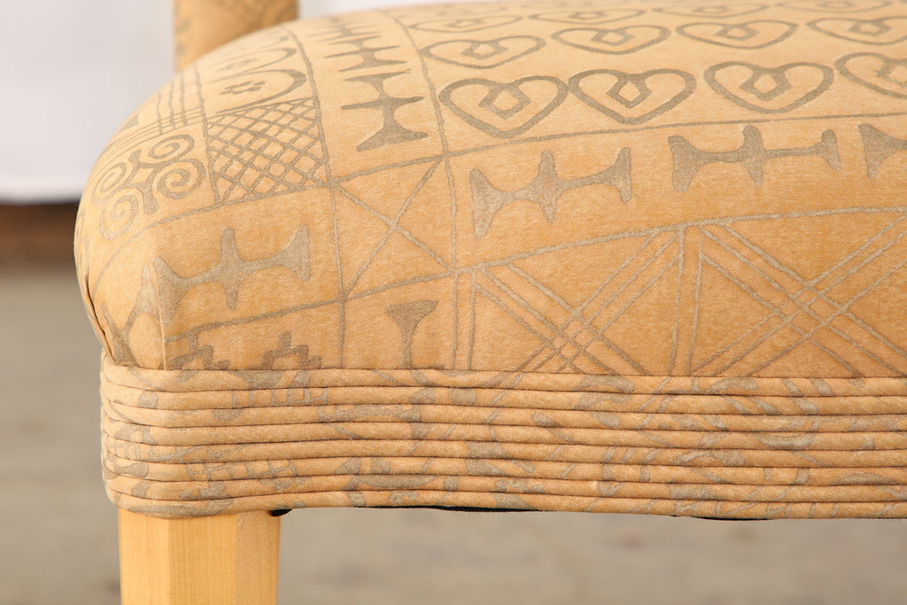 Set of Six John Hutton for Donghia Fortuny Dining Chairs