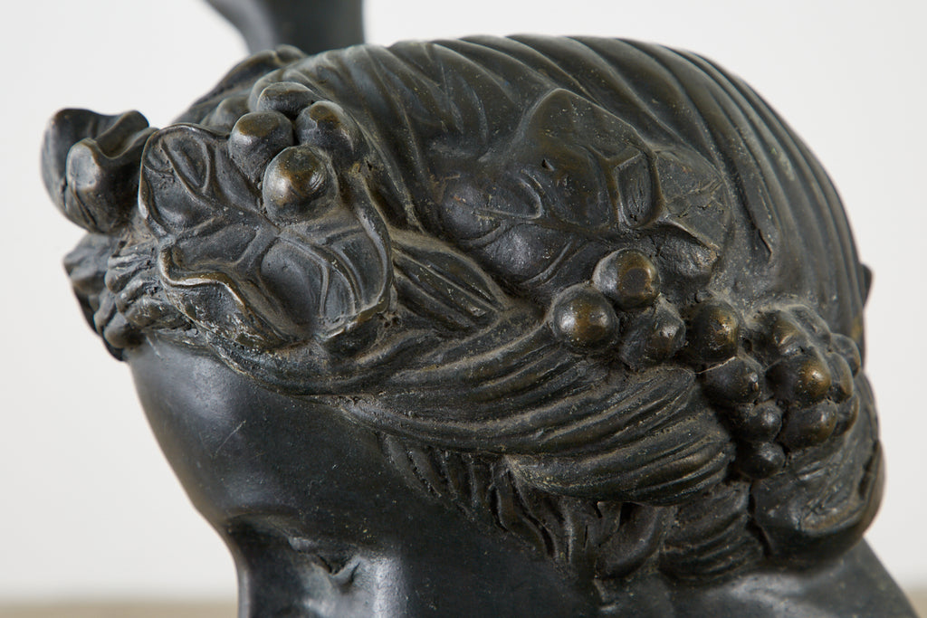 Italian Bronze Neoclassical Putti Di Mare Dining Centre Table