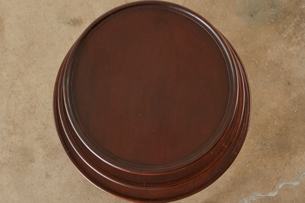 English Georgian Mahogany Three-Tier Dumbwaiter