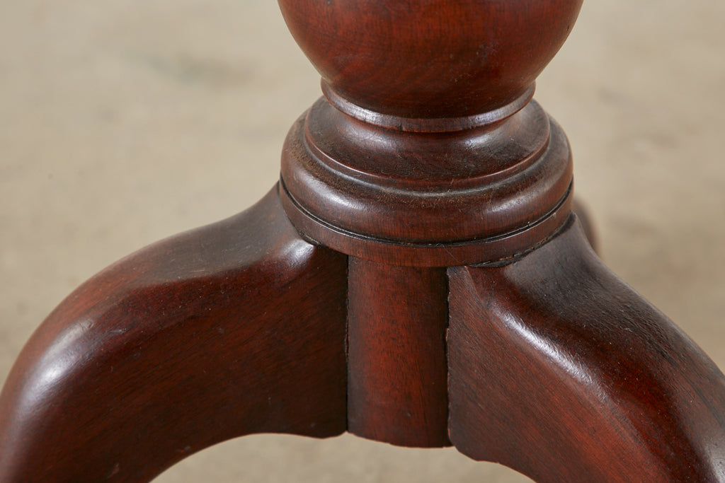 English Georgian Mahogany Three-Tier Dumbwaiter