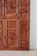19th Century Indian Carved Panel with Shutter Windows