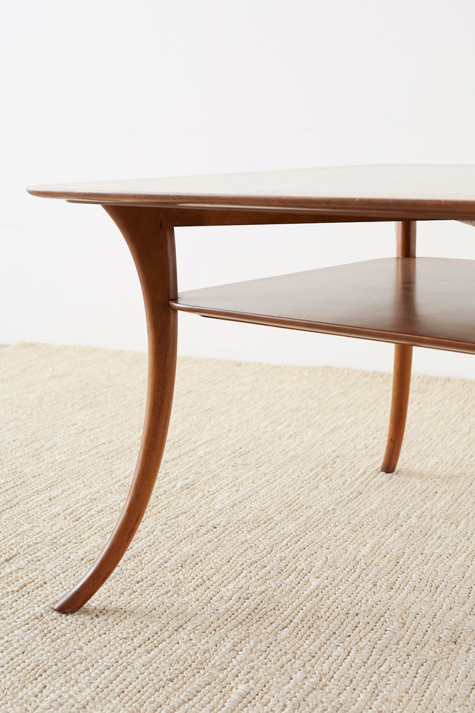 Robsjohn-Gibbings for Widdicomb Klismos Leg Cocktail Table