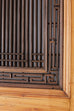 Set of Four Chinese Carved Elm Lattice Door Panels