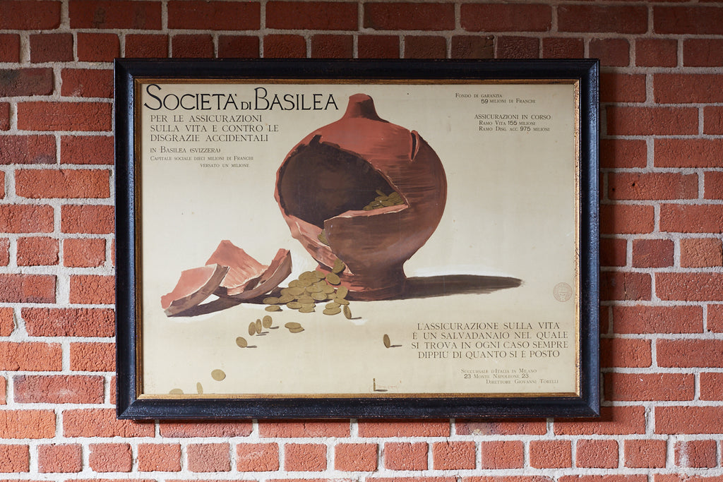 Louis Raemaekers Italian School Socitea di Basilea Print