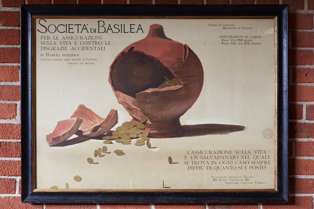 Louis Raemaekers Italian School Societa di Basilea Print