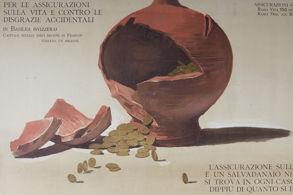 Louis Raemaekers Italian School Socitea di Basilea Print