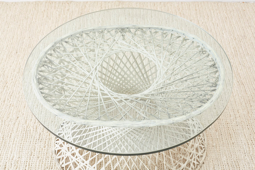 Midcentury Russell Woodard Spun Fiberglass Drink Table