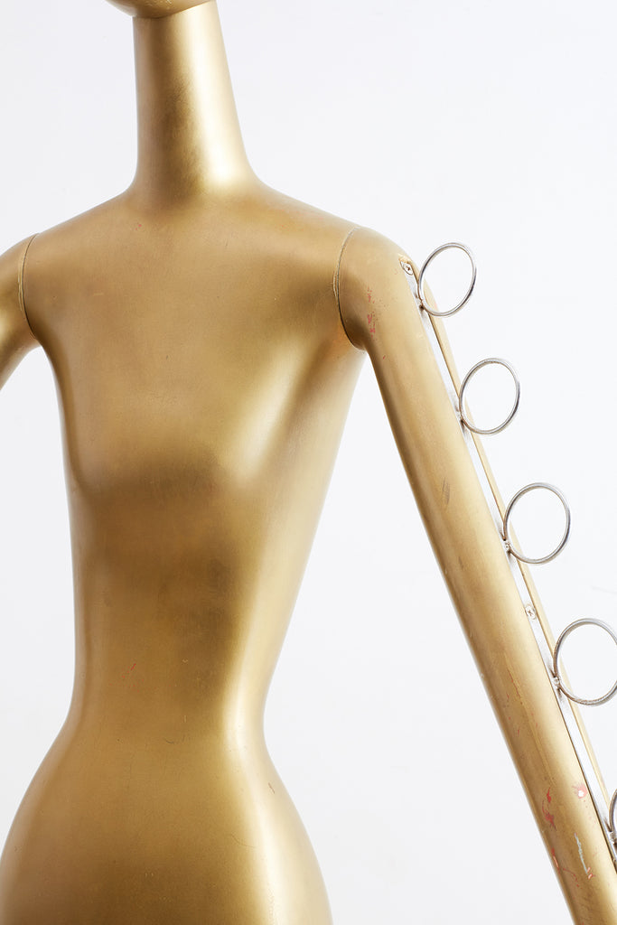 Abstract Tulip Form Female Mannequin Display Sculpture