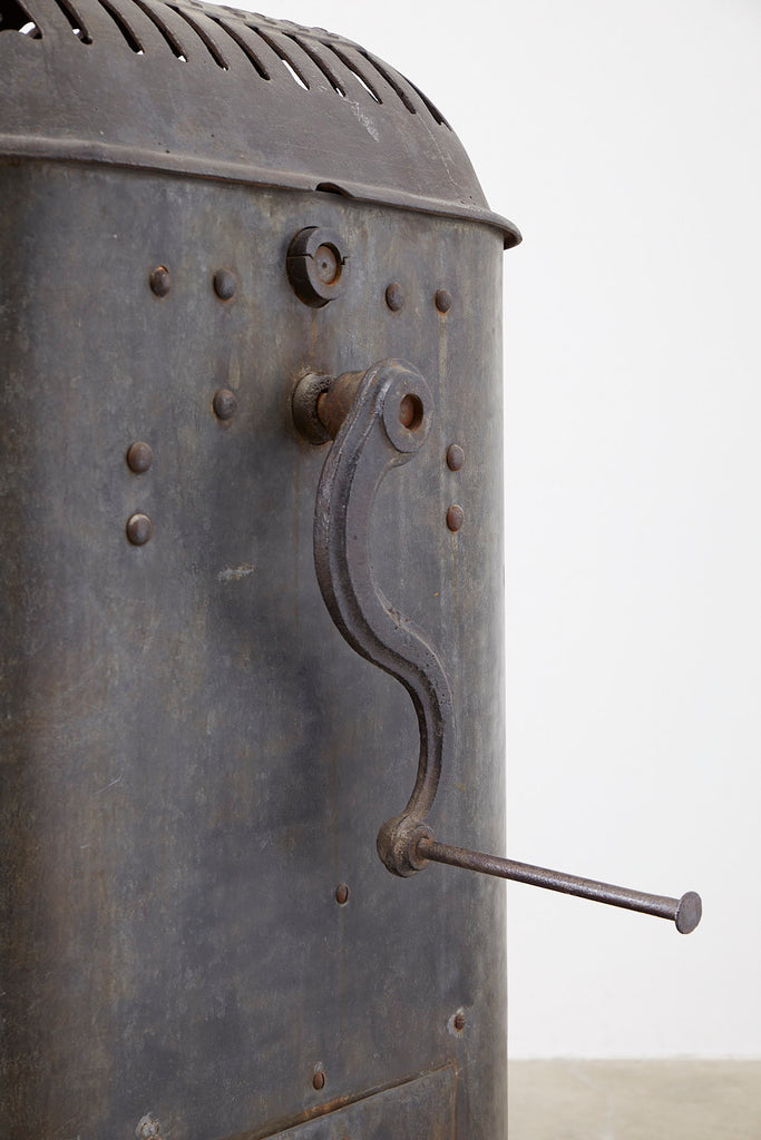 19th Century French Cast Iron Water Pump Fountain