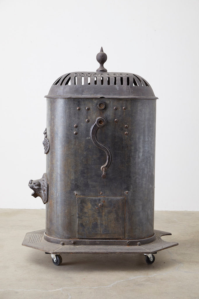 19th Century French Cast Iron Water Pump Fountain
