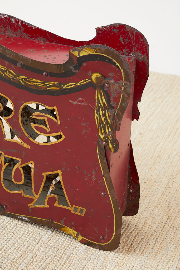 French La Belle Époque Lighted Bistro Cafe Sign