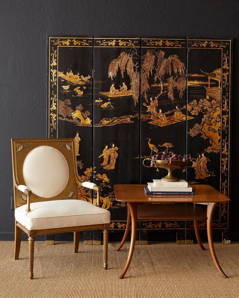 Robsjohn-Gibbings for Widdicomb Klismos Leg Cocktail Table