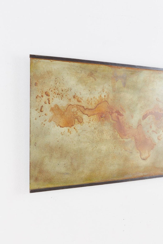 Modern Abstract Painting on Steel