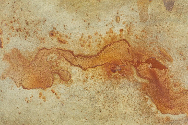 Modern Abstract Painting on Steel