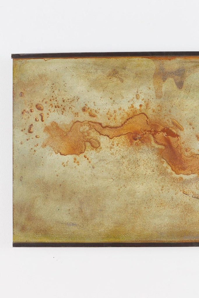 Modern Abstract Painting on Steel