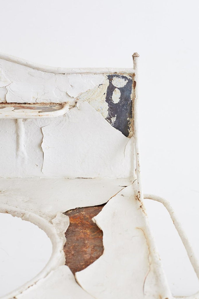 English Victorian Iron Wash Stand or Garden Planter