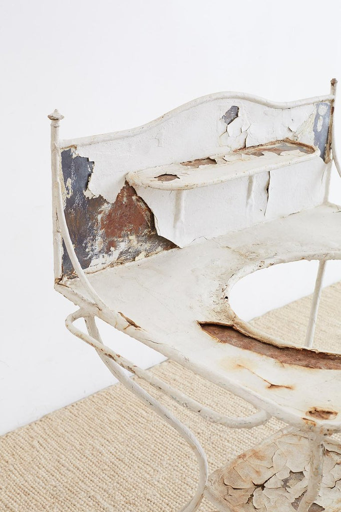 English Victorian Iron Wash Stand or Garden Planter