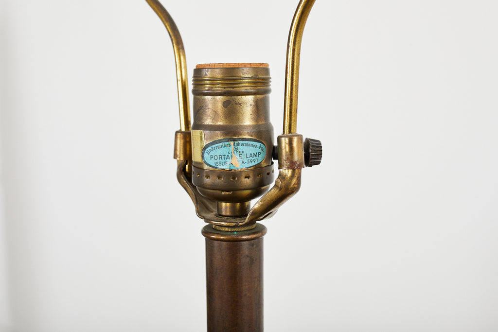 Frederick Cooper Tea Canister Tole Lamp