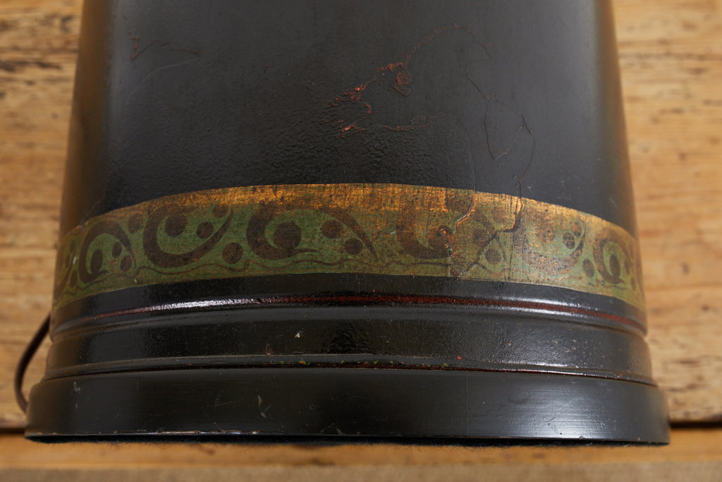 Frederick Cooper Tea Canister Tole Lamp