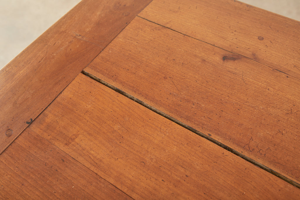 19th Century Country French Provincial Farmhouse Fruitwood Dining Table