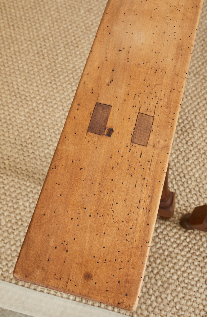 Pair of 19th Century Country French Provincial Farmhouse Benches