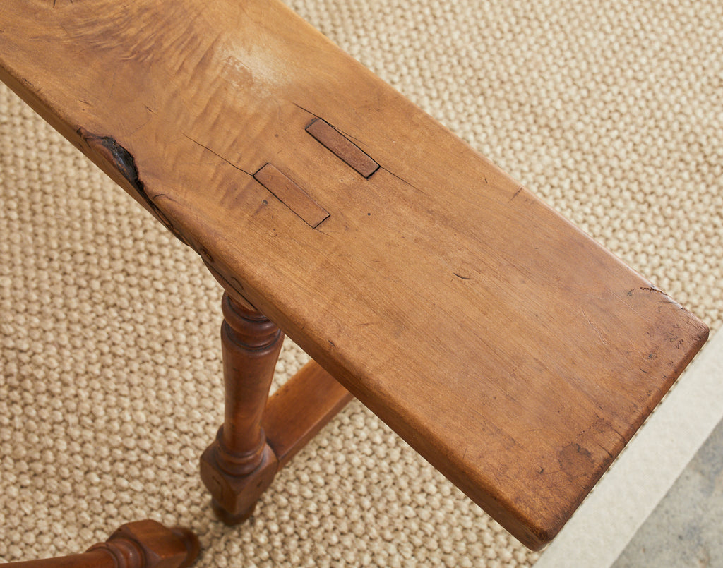 Pair of 19th Century Country French Provincial Farmhouse Benches