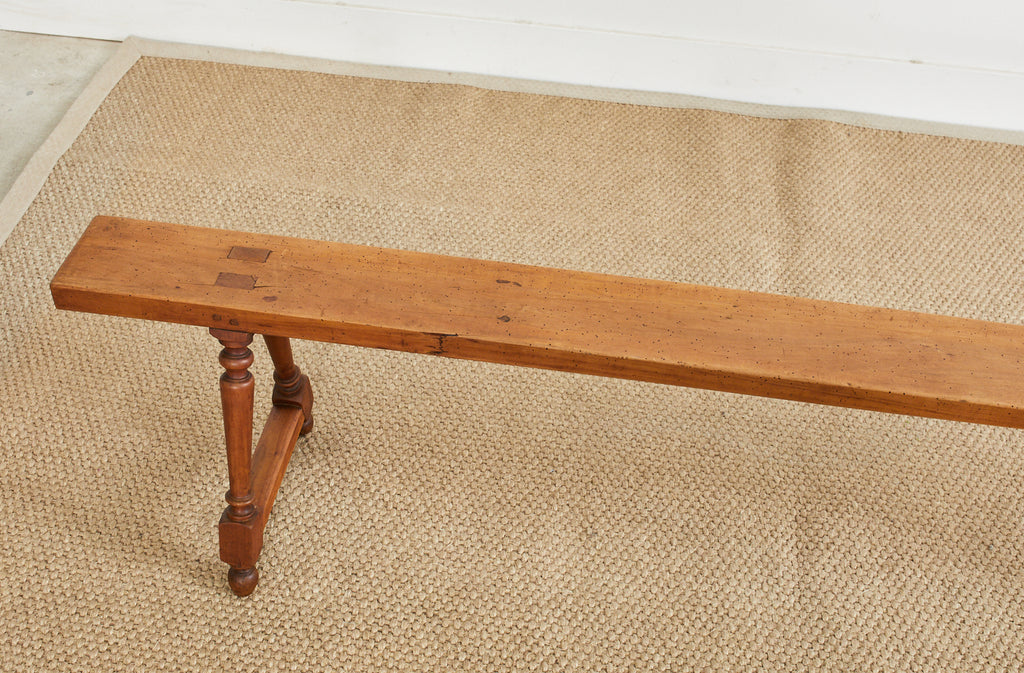 Pair of 19th Century Country French Provincial Farmhouse Benches