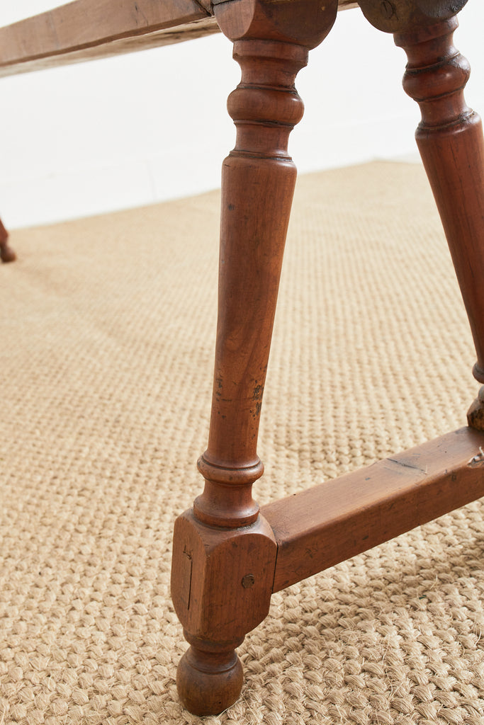 Pair of 19th Century Country French Provincial Farmhouse Benches