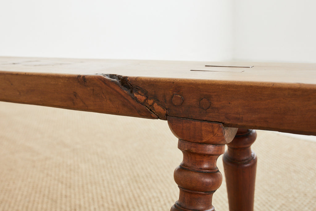 Pair of 19th Century Country French Provincial Farmhouse Benches