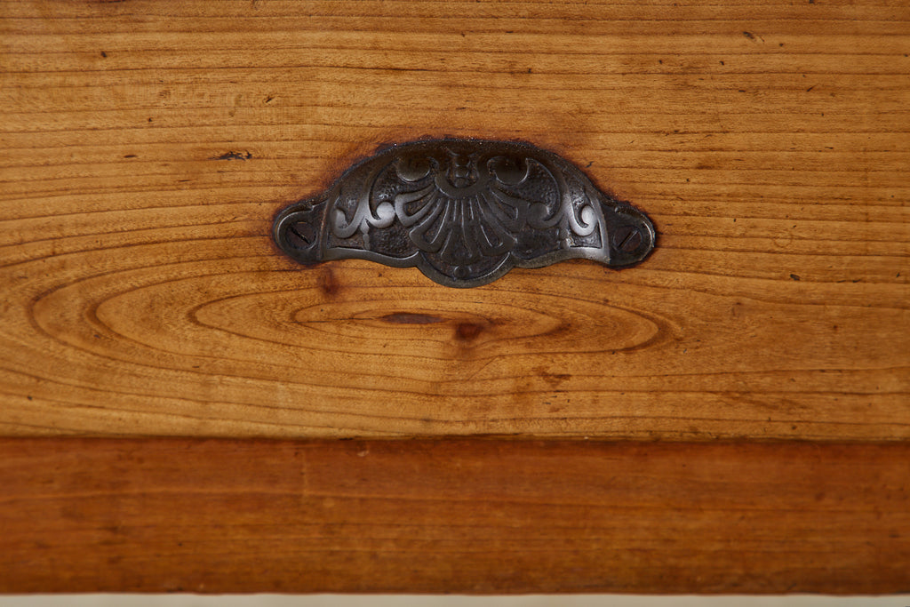19th Century French Provincial Farmhouse Fruitwood Dining Table