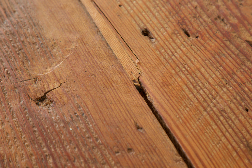 American Pine Barnwood Painted Farmhouse Dining Table