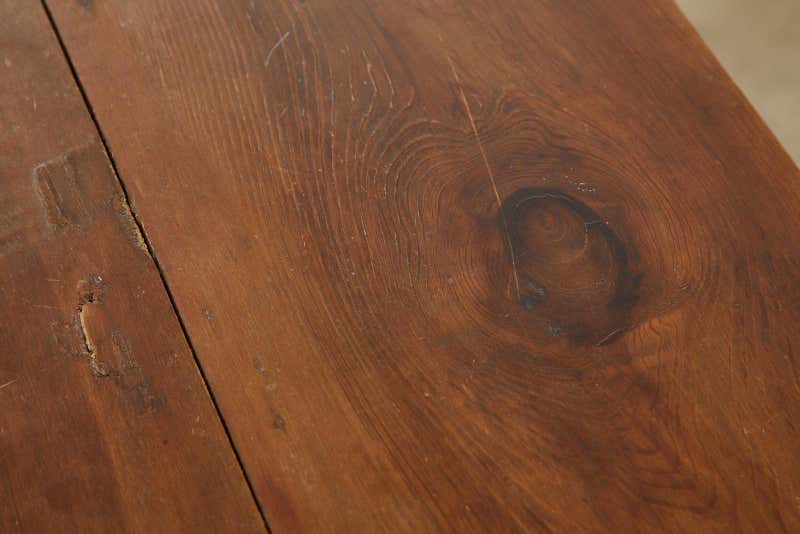 American Country Painted Pine Farmhouse Dining Table